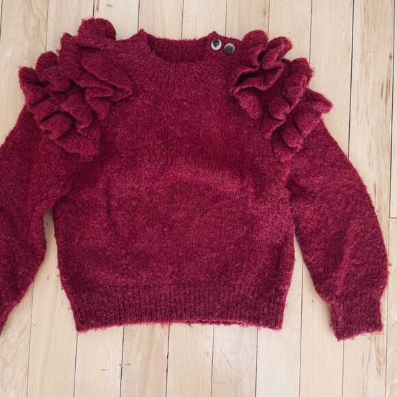 Misha and Puff kids ruffle sweater - Picture 2 of 2